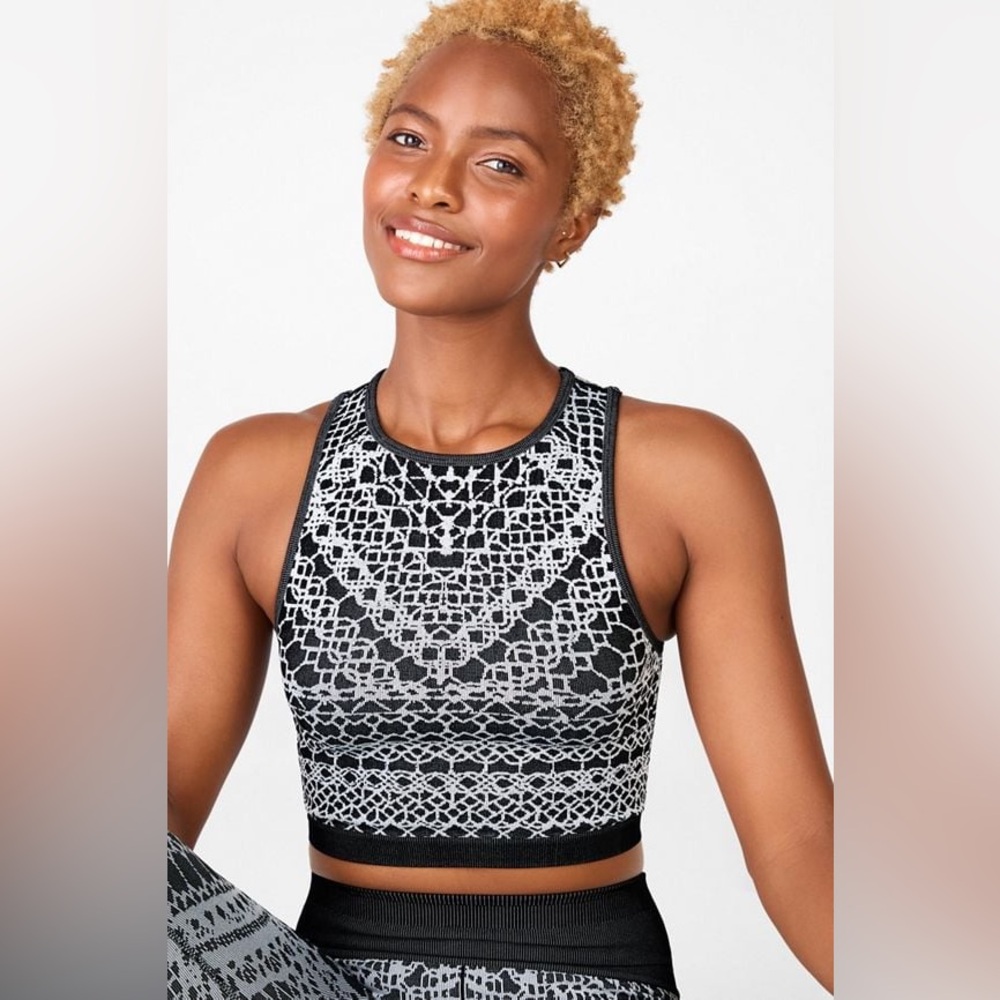 Fabletics || Veranda Seamless Crop Tank (S)